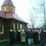 Первая церковь на территории дома-интерната